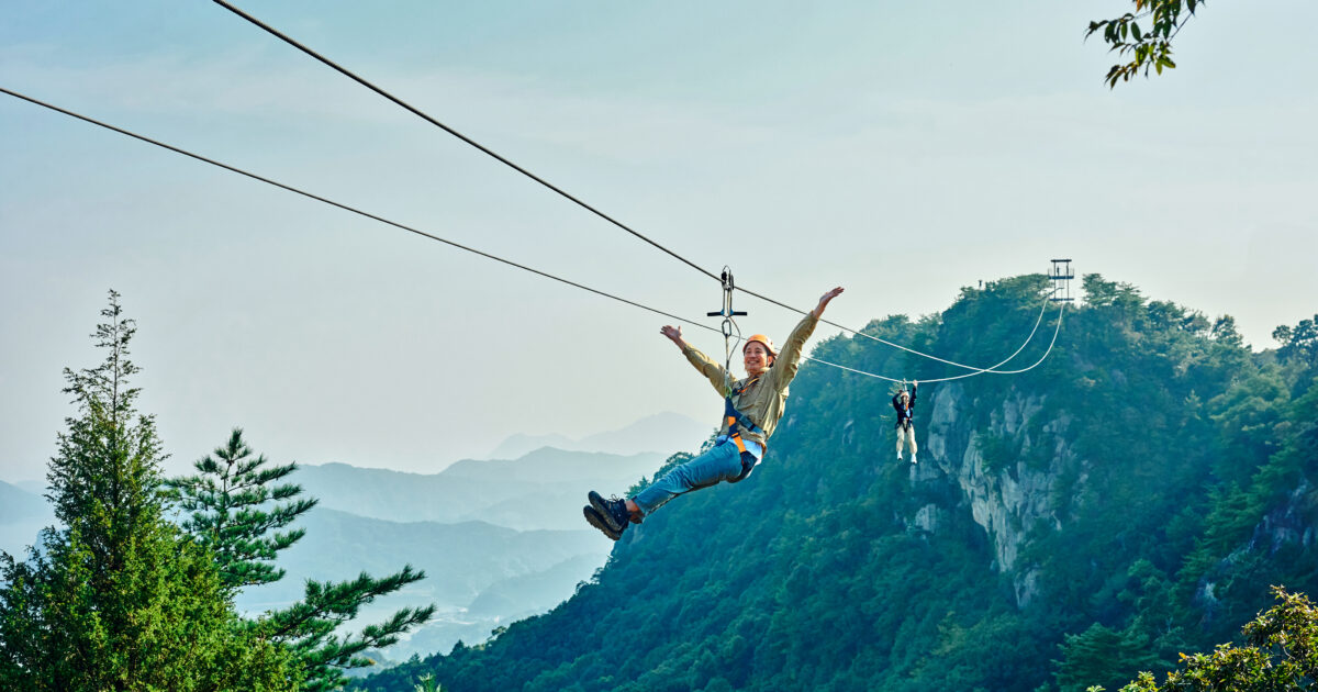 蘇岳 天空ジップライン「白嶽」 - 天草ワーケーション